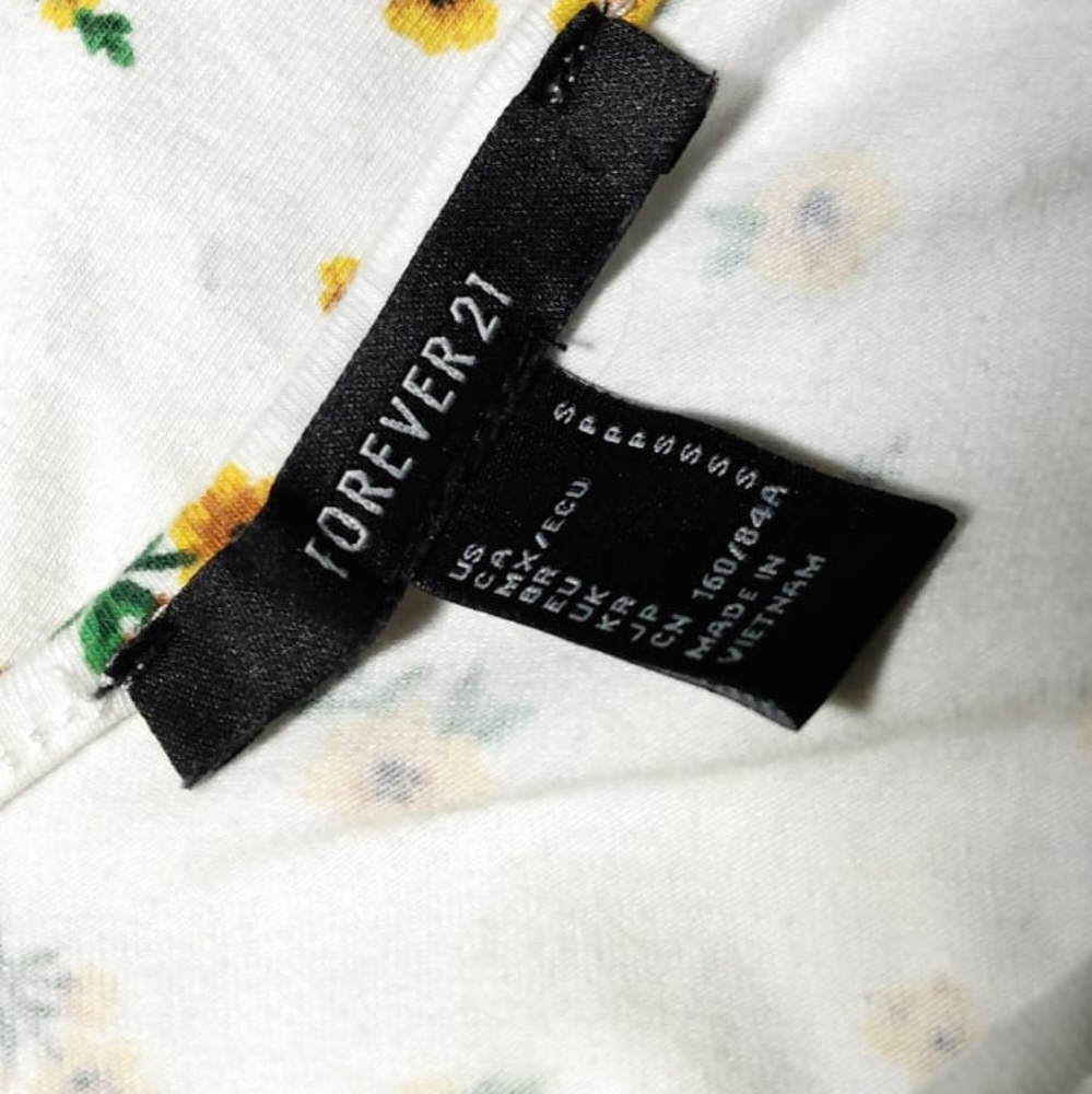 F21 Sunflower Dress